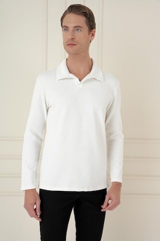 Efor Ts 890 Slim Fit Ekru Spor T-shirt Ekru