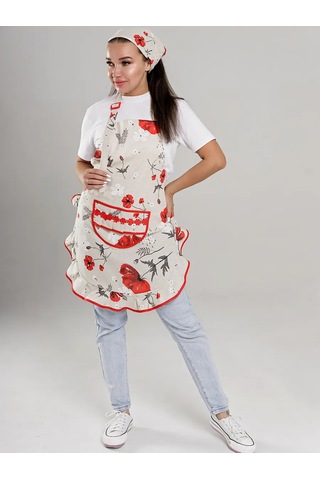Kuhna V Gorosek Mutfak Önlüğü Keten 243417739 Aromatik