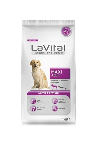 Vital Kuzulu Büyük Irk Yetişkin Köpek Maması 3kg