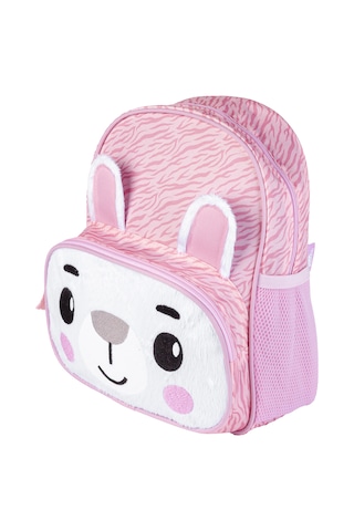 Peluş Anaokulu Çantası - Zebra Desen