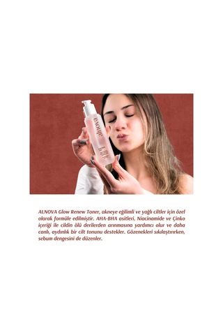 Aha-bha & Niasinamid & Çinko Içeren Yenileyici Tonik - Glow Renew Tonic