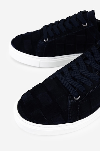 Valmenti Erkek Hakiki Deri Lacivert Süet Sneakers & Spor Ayakkabı 352 24379 Erk Ayk Y26 Lacı Suet