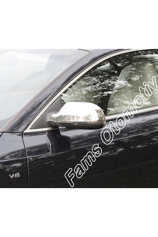 Audi A4 B8 Krom Ayna Kapağı 2 Prç. 2010-2015 P.çelik