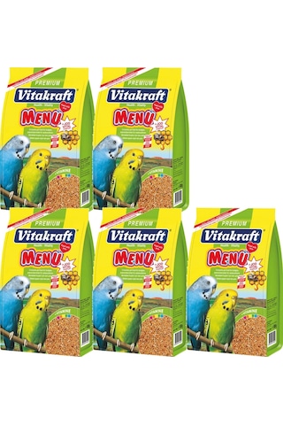 Vitakraft Muhabbet Kuşu Yemi 5 Adet 1000 Gam Vitakraft Muhabbet Kuşu Yemi 5 Adet 1000 Gam