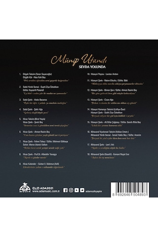 Münip Utandı - Sevda Yolunda - Cd