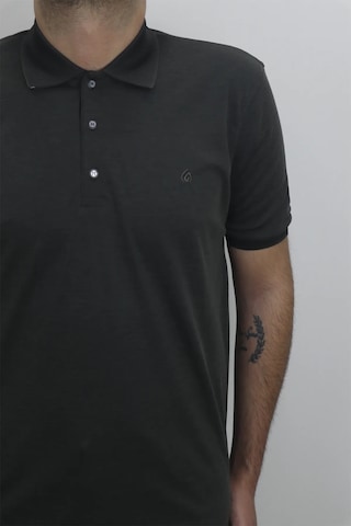 Santa Dmctekstil Erkek Düz Klasik Kesim Rahat Kalıp Polo Yaka T-shirt Haki