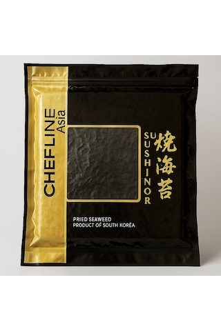 Sushi Nori Gold 50 Yaprak Suşi Yapımı İçin Premium Yosun