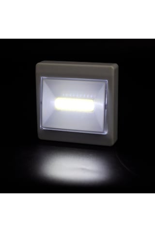 Cob Ledli Mıknatıslı Yapışkanlı Lamba Çok Renkli