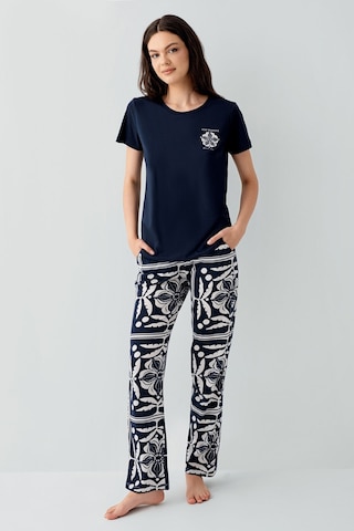 Arnetta Kadın Lacivert Pijama Takım Ar3565-s-v1 Lacivert