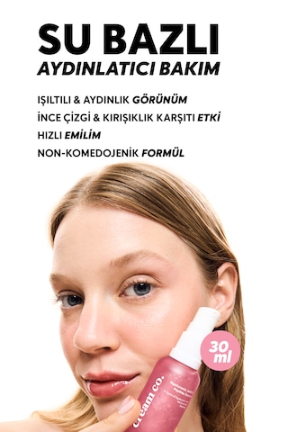 Cream Co. Leke Karşıtı Nemlendirici Krem 50 ML + Hyaluronic Acid & Peptide Serum 30 ML + Sos Serum 30 ML 