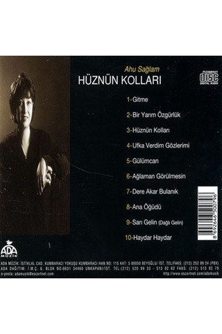 Ahu Sağlam - Hüznün Kolları (Cd)