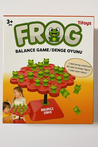 Frog Denge Oyunu Kurbağalı Eğitici Beceri Ve Denge Oyunu