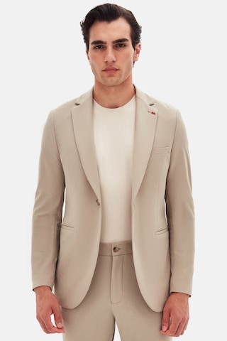 Twn Slim Fit Bej Düz Takim Elbise 4ec05e301545m Bej