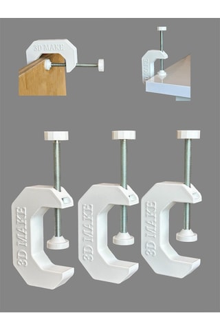 3 Adet 44mm G Mengene