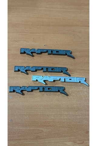 Ford Ranger F150 Gen3 Raptor Kaput Kaplama Scoop Yazısı 2 Adet