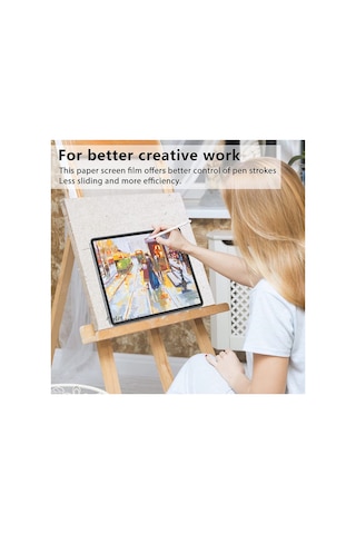 Xiaomi Redmi Pad Se 11 İnç Paper Like Ekran Koruyucu Kağıt Hissi Veren Mat Esnek Kırılmaz Cam