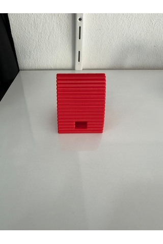 Dekoratif Telefon Stantı Kırmızı