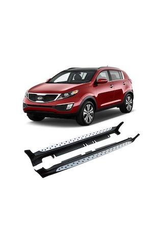 Kia Sportage Yan Basamak Koruma 2010 - 2015 Oem Tip