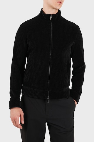 Emporio Armani Regular Fit Dik Yaka Fermuarlı Ceket Erkek Ceket Em007378 Te23228 Uc001 Siyah