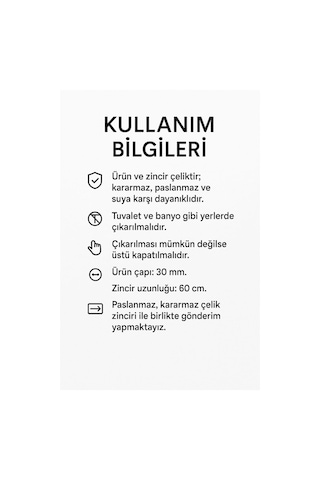 Altın Renk İnşirah Suresi Yazılı Çelik Kolye Paslanmaz Kararmaz Zincir Manevi Takı Altın