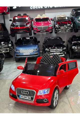 Akülü Araba 12 Volt Audi Suv Kırmızı