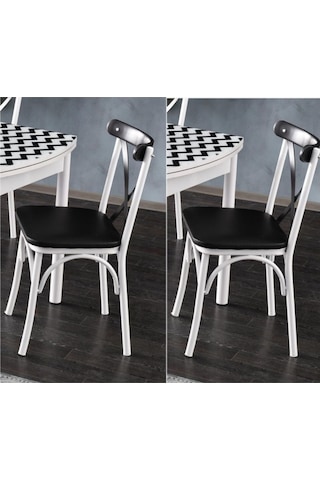 Erezogullari_Mobilya Bahar Mutfak Bahçe Cafe Sandalyesi 2 Li Set