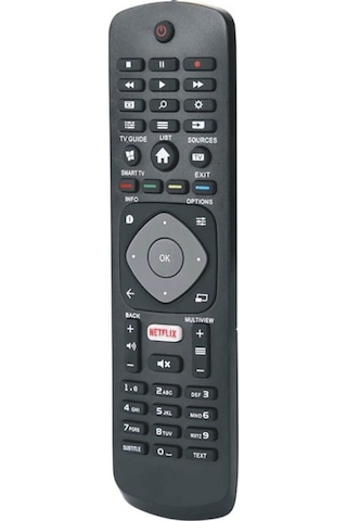 Elektromer Philips Uyumlu Lcd Led Tv Kumanda Netflix ve Smart Tv Tuşlu SX9865B-32PFS5803/12 SMART