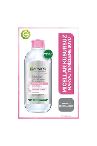 Garnier Micellar Hassas Ciltler Kusursuz Makyaj Temizleme Suyu 400 ML