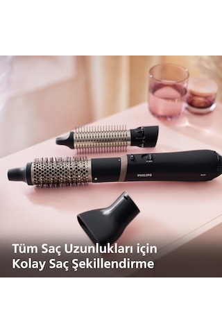 Philips Saç Şekillendirme Ve Kurutma Seti BHA301/00,Argan Yağı Seramik Kaplama, 3 Aparat,3 Isı Ayarı