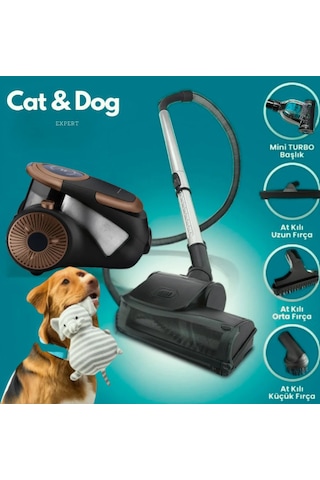 Nice Turbo Başlıklı Forever C5 Cat&dog 900 W Toz Torbasız Elektirik Süpürgesi