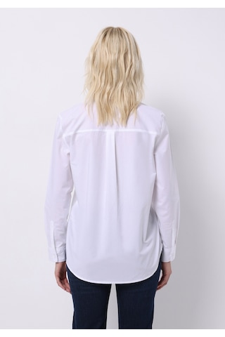 Colins Regular Fit Shirt Neck Düz Kadın Beyaz Uzun Kol Gömlek Cl1075215 Q1.v1 Wht Beyaz