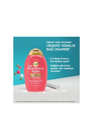 OGX Bond Protein Repair Bağ Onarıcı Sülfatsız Şampuan 385 ml