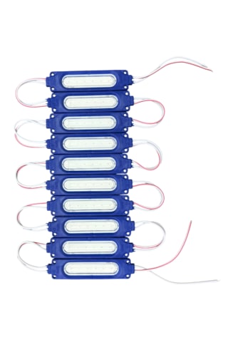 Parmak Lamba Cob Led Mavi 24v 10'lu Br 040 99 75