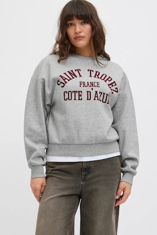 Jack & Jones Jxmerle Kadın Sweatshirt Grı