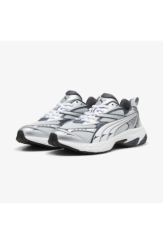 Puma Morphic Kadın Gri Spor Ayakkabı Düz 392724 Gri