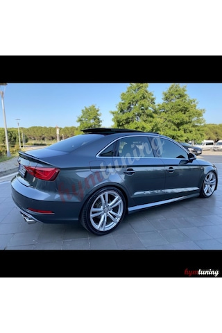 Audi A3 S3 Marşpiyel Takımı - Boyasız - Abs Plastik 8v Uyumlu 2013+