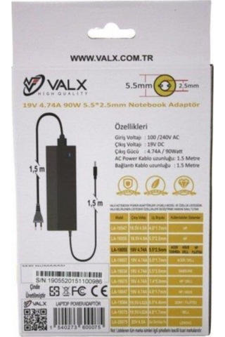 Adp La-19055 19v 4.74a 90w 5.5 X 2.5 Laptop Adp