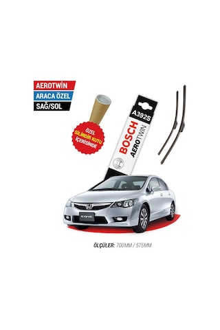 Bosch Aerotwin Honda Civic Sedan Silecek (2006-2012 FD6)