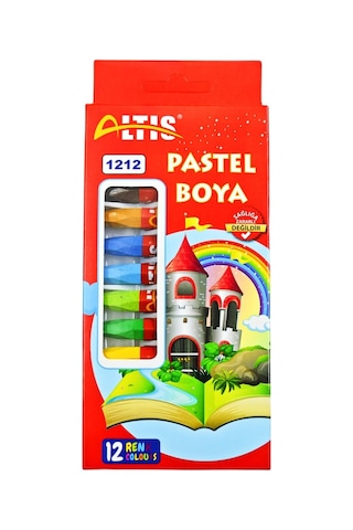 Altıs 12 Renk Pastel Boya Kod:1212