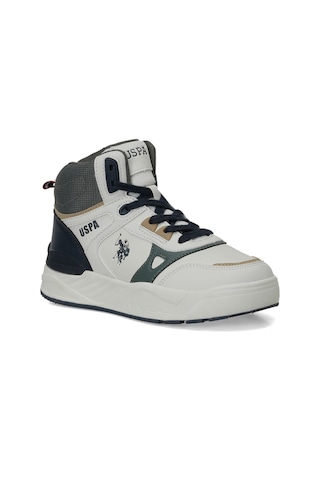 Uspoloassn U.s. Polo Assn. Geoly Jr Bej Erkek Çocuk High Sneaker Bej-hakı