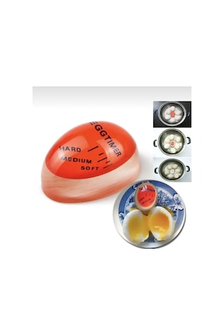 Dublör Yumurta Pişirme Zamanlayıcı Egg Timer Haşlama Süresi Aparatı Zaman Ayarlama Göstergesi Plasti