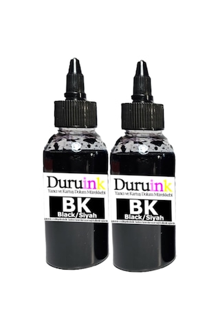 Duruınk Canon Mg2550s, Mg2551s, Mg2556s Pg-545 Cl-546 Kartuş Dolum Seti 2x100ml Siyah Mürekkep