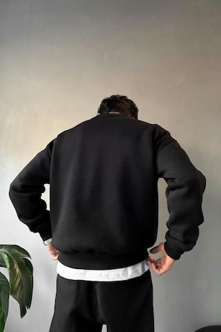 Flaw Basic Oversize Sweatshirt Siyah Sİyah