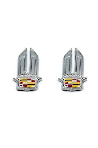 Cadillac Tavşan Kulağı Arma - Cadillac Metal Arma (2 Adet) (530704116)