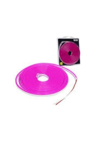 12 Volt 5 Metre Neon Led Şerit PENBE