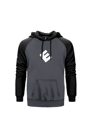 Mr. Robot E Kırmızı Renk Reglan Kol Sweatshirt