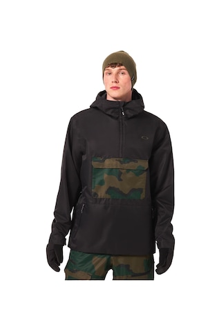Oakley Oakley Divisional Rc Shell Anorak Erkek Siyah Snowboard Ceketi 14573