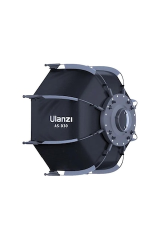 Ulanzi As-d30 30cm Mini Bowens Montajlı Ve Izgaralı Sekizgen Softbox