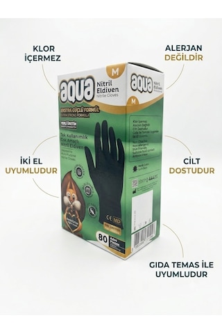 Aqua Nitril M Eldiven
