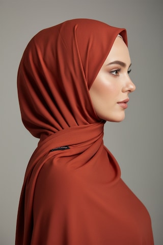 Eflatun Trend Medine İpeği Şal Tarçın